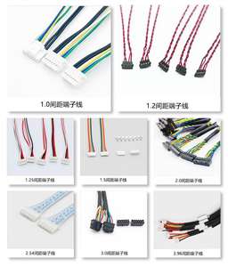 Harness Kabel Tembaga Inti Tembaga Otomatisasi Rumah Pintar JST Kustom dengan Konektor 2/3/4/5/6 Pin Karet/PVC Elektronik - Product Image 3