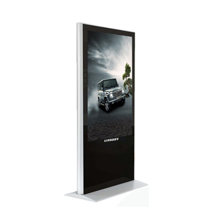 Floor standing digital Signage LCD touch screen 55 inch ultra slim kiosk totem lcd screen vertical marketing - Product Image 3