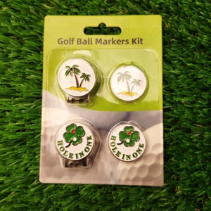 Kit de marqueurs de balle de <span class=keywords><strong>golf</strong></span> en fer, clip magnétique pour chapeau de club de <span class=keywords><strong>golf</strong></span>, emballage en blister avec <span class=keywords><strong>carte</strong></span> couleur - Cadeau idéal pour tout amateur de <span class=keywords><strong>golf</strong></span> - Product Image 4