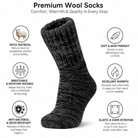 Chaussettes en laine d'alpaga de qualité supérieure en gros, chaussettes thermiques épaisses en tricot d'hiver pour femmes et hommes, chaussettes unisexes en alpaga