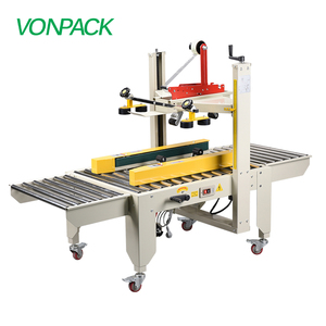 FX5050 High Speed Automatic Large Square Food Carton Box Folding Closing Tape Packing Sealing Machine