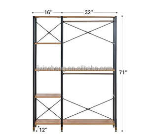 Metallrahmen vier Ebenen 2 Ebenen Neuer Markt trend Fabrik preis gut verkauftes Schlafzimmer stehend Regale - Product Image 1