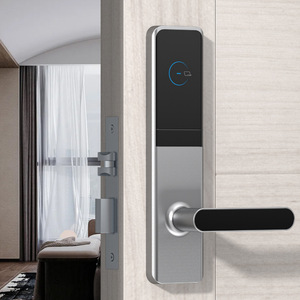 Cerradura Inteligente para Puerta de Hotel con Tarjeta de Identificación y Acceso con Llave Mecánica para Puertas de Madera Modelo Y399 China - Product Image 3