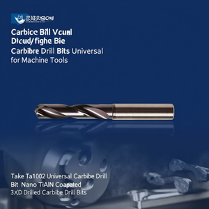 Foret universel Ttake Ta1002, revêtement Nano TiAlN, forets à trois dents - Product Image 3