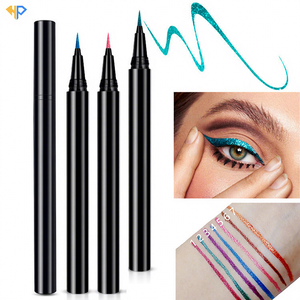 Eyeliner liquide à étiquette privée pour le maquillage des <span class=keywords><strong>yeux</strong></span> avec emballage en boîte OEM, eyeliner gel minéral noir mat longue tenue - Product Image 3