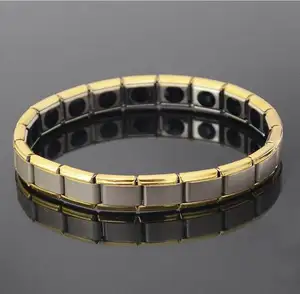 Roestvrij Staal Energie Magnetische Elastische Armbanden & Armbanden Germanium Armband Mode Mannen Sieraden