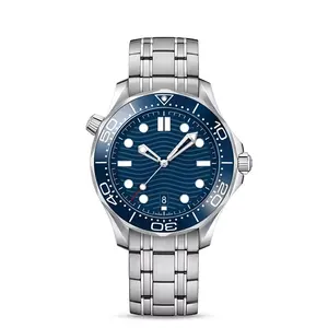 Wholesale 42mm Men's Diver 8806 Mechanical Automatic Movement Watch Luxury OMG Sea Watch 300 Meters Waterproof