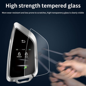 <span class=keywords><strong>Chiave</strong></span> Intelligente per <span class=keywords><strong>Auto</strong></span> con Schermo LCD Multilingua Dotata <span class=keywords><strong>di</strong></span> <span class=keywords><strong>Chiave</strong></span> Meccanica <span class=keywords><strong>di</strong></span> Riserva Accesso Blocco Sblocco Chiavi <span class=keywords><strong>Auto</strong></span> con Funzione App per Cellulare - Product Image 2