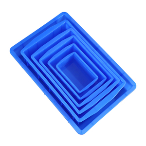 Boîte de rangement en plastique solide avec séparateurs, boîte de rangement pour vis et pièces d'outils, bacs en plastique pratiques empilables, caisses d'entrepôt - Product Image 2