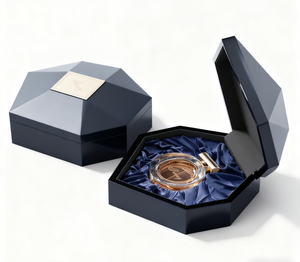 Impresión de logotipo personalizado en rosa, papel de cartón gris reciclable, caja con tapa de cielo y tierra, cosméticos, accesorios, embalaje para regalo - Product Image 6