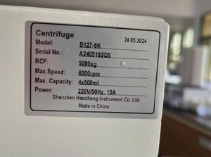 Centrifugador não-refrigerado de alta velocidade do separador do soro <span class=keywords><strong>industrial</strong></span> da baixa velocidade do laboratório de alta velocidade do centrifugador da baixa velocidade