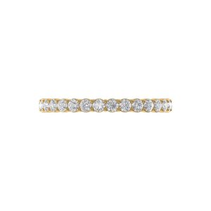 Anillo de Diamante Cultivado en Laboratorio con Corte Redondo, Plata 925, Oro de 9kt, 14kt, 18kt, Anillos de Diamantes para Compromiso de Mujer - Product Image 5