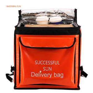 กระเป๋าใส่พิซซ่าเก็บความเย็นร้อนกระเป๋าเป้สะพายหลังแบบมีฉนวนกันความร้อนกระเป๋าสำหรับใส่อาหารจานด่วนโลโก้ออกแบบได้เอง - Product Image 2