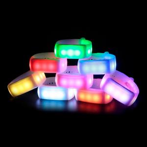 Pulsera LED ISmart 2.4G <span class=keywords><strong>Star</strong></span> Props con 11 Luces, Logotipo Personalizado, Control Remoto, Programable DMX - Product Image 5