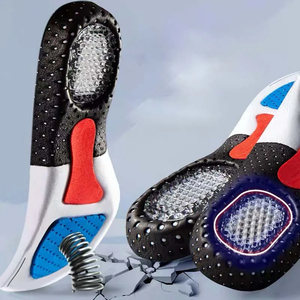 Semelles orthopédiques pour homme et femme, coussinets en mousse à mémoire de forme, semelles en gel, supports de voûte plantaire en silicone, coussinets pour chaussures de sport, inserts souples pour la course à pied - Product Image 1