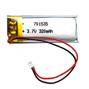Маленький литий-полимерный аккумулятор 701535, <span class=keywords><strong>3</strong></span>,7 в, 350 мАч, литий-полимерный аккумулятор 320 мАч, запасная батарея - Product Image 2