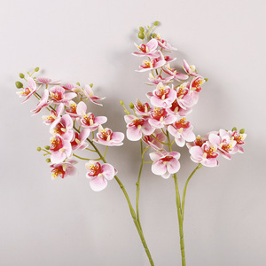 Orquídeas Phalaenopsis Artificiales, 21 Piezas, Goma Suave, Alta Simulación, Decoración para Bodas y Hogar - Product Image 1