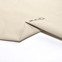 Tissu de chemise en simili cuir PU micro-perforé, respirant, frais pour l'été, vente en gros