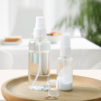 Bouteilles en plastique transparentes vides Pulvérisateur de parfum à brume fine 10ml 30ml 50ml 80ml 100ml 120ml 250ml 500ml pour cosmétiques