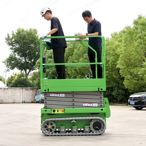 Plataforma Elevadora de Tijera Autopropulsada Hidráulica Pequeña y Portátil de 320 kg de Fábrica China - Product Image 1