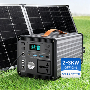 Station portable haute capacité 200W à onduleur sinusoïdal pur pour charge solaire et batterie externe de secours - Product Image 5