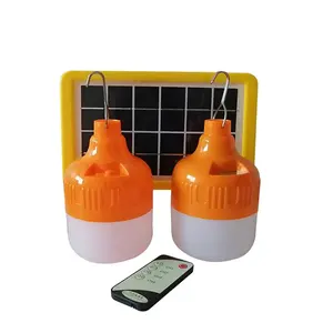 ESG 3w Led Buld Portable Off Grid Lighting Emergency Power Generator Kit Outdoor Mini Solar System