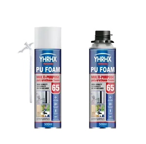 Wholesale 300ml White Polyurethane PU Foam Gap Filler And Insulation Spray For Window Door Insulating Sealant Adhesive Glue