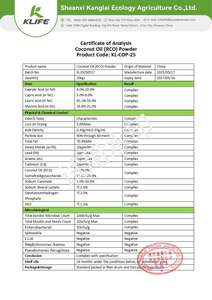 Klife Bulk Natürliches Mittelkettiges Triglycerid-Pulver C8 C10 70% Fett MCT-Öl-Pulver - Product Image 4