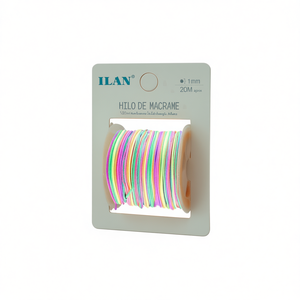 Corda per Macramè ILAN 1mm 20M Multicolore per Lavori Artigianali - Product Image 2