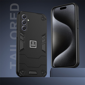 Pour <span class=keywords><strong>Samsung</strong></span> Galaxy A06/A16/M35/A35/A55/A25/M55/F14 TPU + PC Housse de protection antichoc 2 en 1 Armor Design Mobile Phone Case - Product Image 3