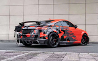 Prix d'usine Lame avant, Jupes latérales, Diffuseur arrière et Aileron en fibre de carbone pour Audi TT TTRS TTS Haute Qualité