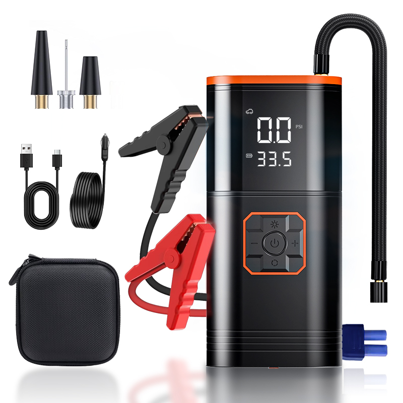 4 In1 Portable Tire Inflator Car