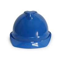 Diseño perforado CE Construcción Casco verde Los cascos de seguridad se pueden instalar con orejeras