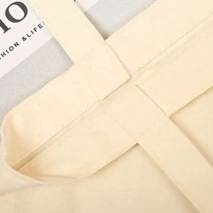 New Fashion Custom Brand Logo Blank Eco Friendly Canvas Cotton Shopping <b>Tote</b> <b>Bags</b> - Product Image 3