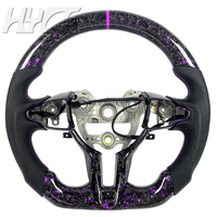Accessoires intérieurs automobiles, volant sport en cuir et fibre de carbone forgée, adapté aux Hyundai I30N I20N ElantraN N-line