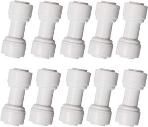 1/4 "3/8" सीधे संघ त्वरित फिटिंग कनेक्टर के आकार के समान सीधे एडाप्टर पुश-को आकार देने के लिए बराबर सीधे एडाप्टर पुश-को आकार दिया - Product Image 2