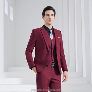 Costume d'affaires de haute qualité, costume de mariage pour <span class=keywords><strong>homme</strong></span>, costume de banque, uniforme de travail de bureau, <span class=keywords><strong>vêtements</strong></span> pour <span class=keywords><strong>homme</strong></span>, costume formel pour <span class=keywords><strong>homme</strong></span>, veste et pantalon - Product Image 2