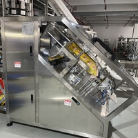 Machine d'emballage automatique CE pour snacks croustillants noix biscuits chips inclinée