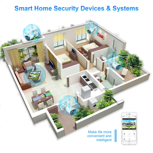 4k CCTV bó H264 nén ứng dụng di động phát hiện chuyển động không dây NVR an ninh Kit âm thanh kép 4 máy ảnh 10.1 hiển thị máy ảnh - Product Image 5