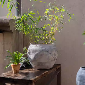 Maceta <span class=keywords><strong>de</strong></span> Fibra <span class=keywords><strong>de</strong></span> Magnesio Hecha a Mano, Transpirable, para Interiores, Sala <span class=keywords><strong>de</strong></span> Estar, Jardín, Plantas Verdes, <span class=keywords><strong>de</strong></span> Alta Gama - Product Image 4