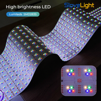 Lámina LED RGBW SMD2835 Ultra Larga de 10M, Diseño 2026, con Alta Luminosidad para Retroiluminación de Paredes y Techos de Ónix y Mármol