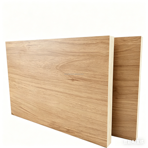 Contrachapado Marino Impermeable 4x8 12mm 18mm 15mm Contrachapado de Álamo con Revestimiento de Melamina para Gabinetes - Product Image 2