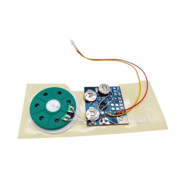 Voice Recordable Paper Sound Module Light Sensor Activated for 30s-120s Greeting Cards and Gift Boxes