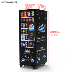 Máquina Expendedora Inteligente de Nuevo Estilo para Bebidas Frías y Aperitivos, Distribuidor Automático con NFC, Pago Sin Contacto, CE <span class=keywords><strong>Francia</strong></span> Europa - Product Image 3