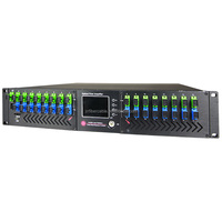 Gpon Epon Edfa 4 8 16 32 64 Puert Eydfa Wdm 16 ports Edfa 23 24 Dbm CATV 1550nm Pon Edfa amplificateur Laser Pon amplificateur