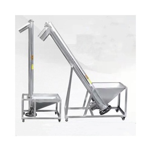 Toz ve Un için Gıda Sınıfı Paslanmaz Çelik Spiral Vidalı Konveyör 300kg Taşıma Kapasitesi 220V/380V - Product Image 2
