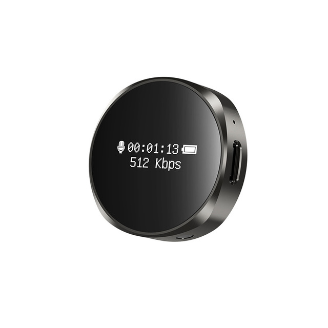 New 32GB/64GB Zinc Alloy Voice Recorder USB 2.0 HD Noise Reduction Portable for Business Meetings Students Recording