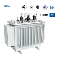 Transformateur de distribution 500W 50KVA 220V 12V triphasé pour l'électricité fréquence 50Hz et 60Hz