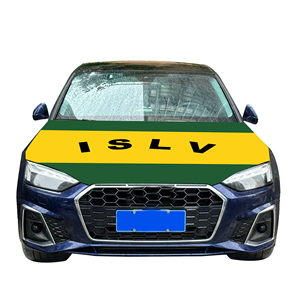 Vente en gros 120x150cm Couverture de capot moteur de voiture durable Îles de la société Conception graphique Numérique Résistant à l'usure Capot de voiture Couvre Drapeau - Product Image 5