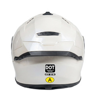 Casque de moto à visière relevable en gros d'usine avec Bluetooth, pack cadeau, double visière, certifié DOT, doublure en coton, casques de motocross